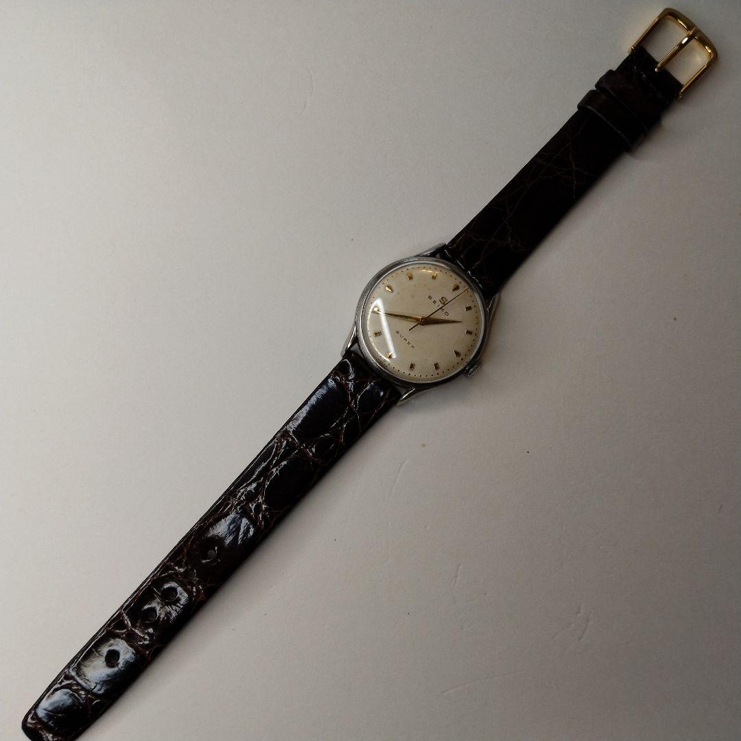 【1950s】SEIKO SUPER OH済 ヴィンテージ腕時計