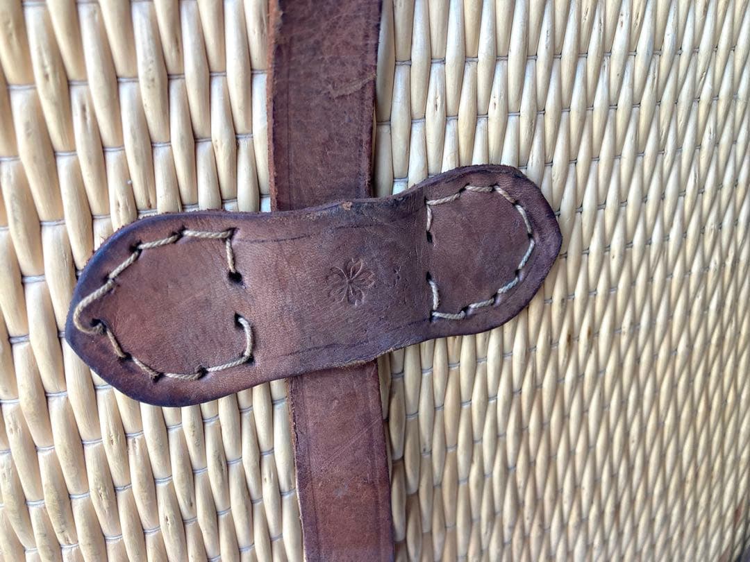 古道具　ピクニックバスケット　行李