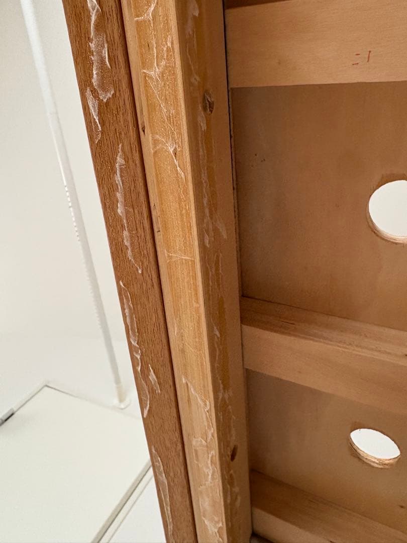 無印良品(MUJI) オーク材 セミシングル ハイベッド