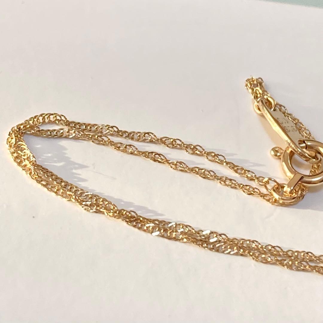 ete K10YG スクリューチェーン ブレスレット 未使用