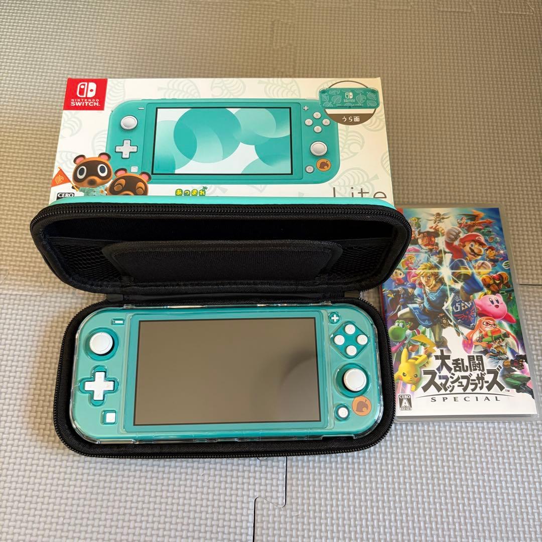 【超美品】Nintendo Switch Lite 限定版あつまれどうぶつの森