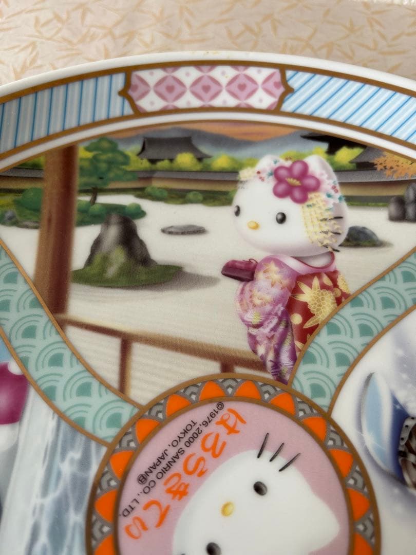 レア　ハローキティー　大皿　絵皿　当選品