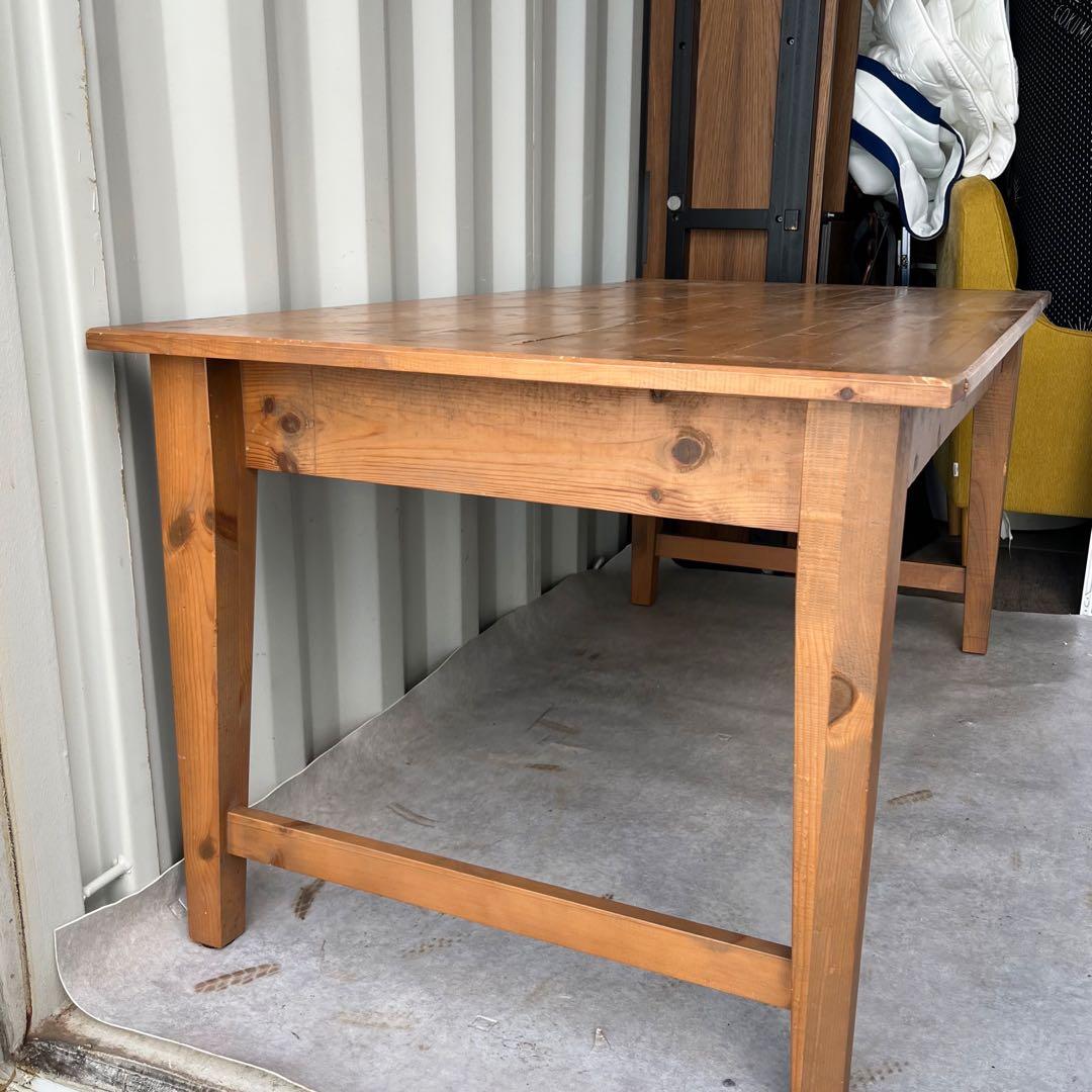 取付無料！ジャーナルスタンダードファニチャー バワリー 天然木ダイニングテーブル