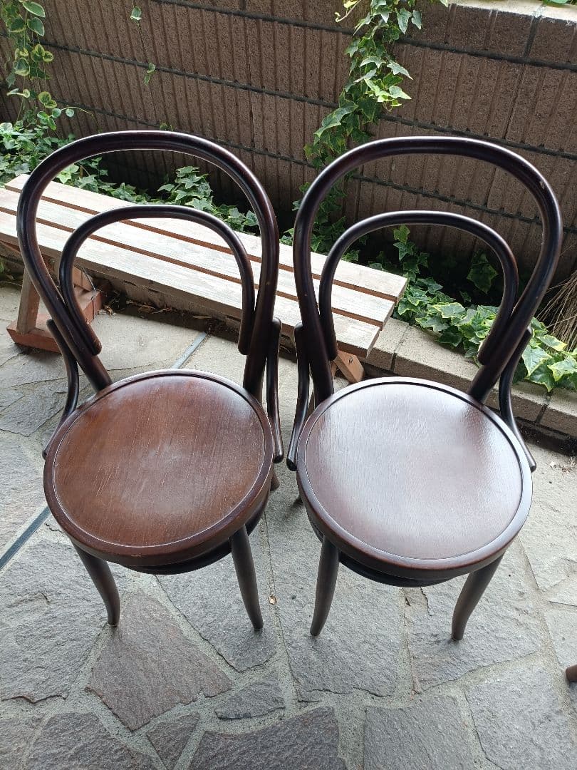 引取限定　AKIMOKU 秋田木工　ベントウッドチェア　曲げ木