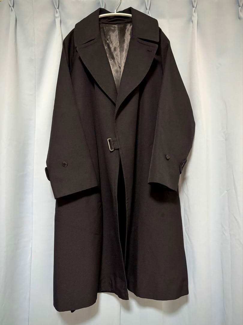 COMOLI 18AW ウールサージタイロッケンコート 【サイズ1】