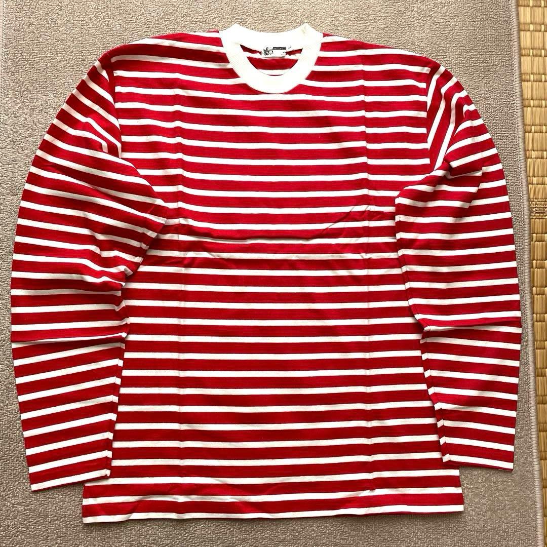 エイプ ボーダー柄 長袖 Tシャツ