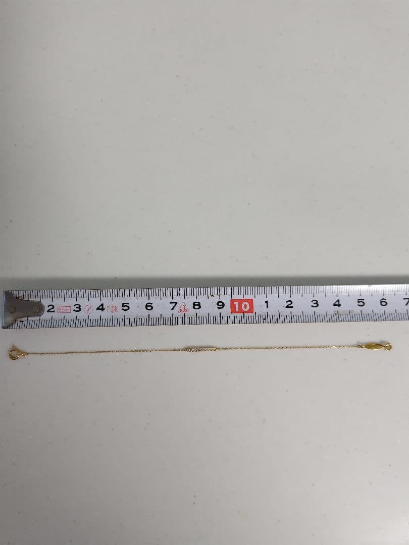 AHKAH K18 ティナ チェーン ダイヤ ブレスレット