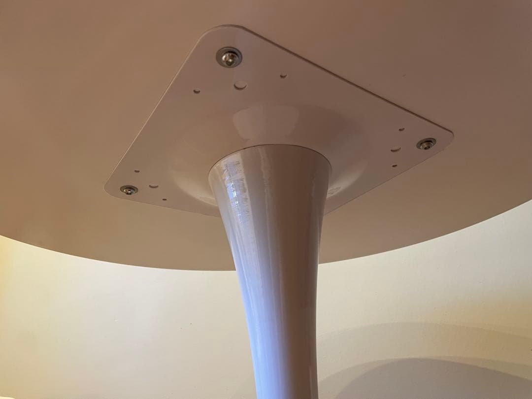 ダイニングテーブル カフェテーブル 丸テーブル 北欧風 ホワイト 幅80cm