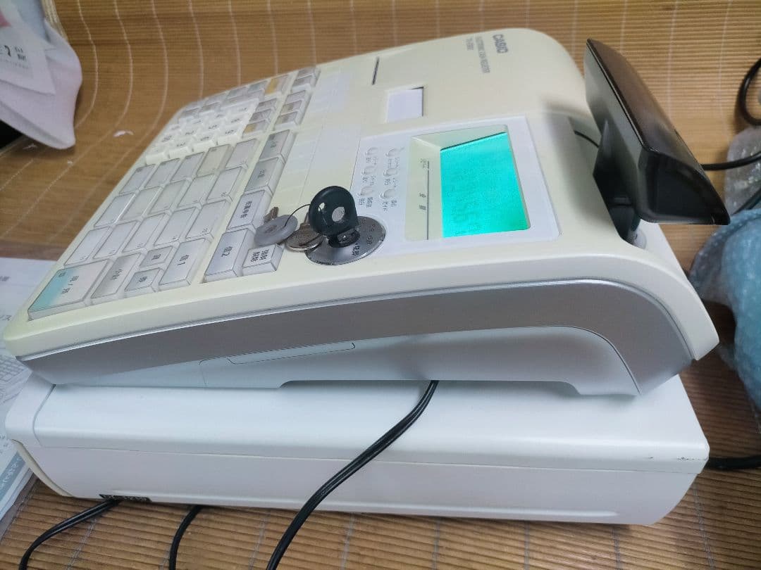 カシオレジスター　TE-2300　フル設定無料　コンパクト　003540