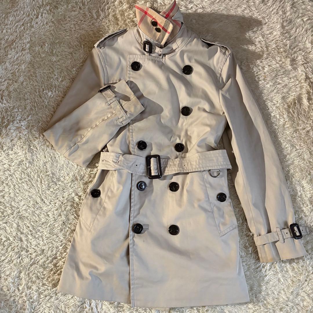 バーバリーロンドン トレンチコート ノバチェック ライナー ベージュ