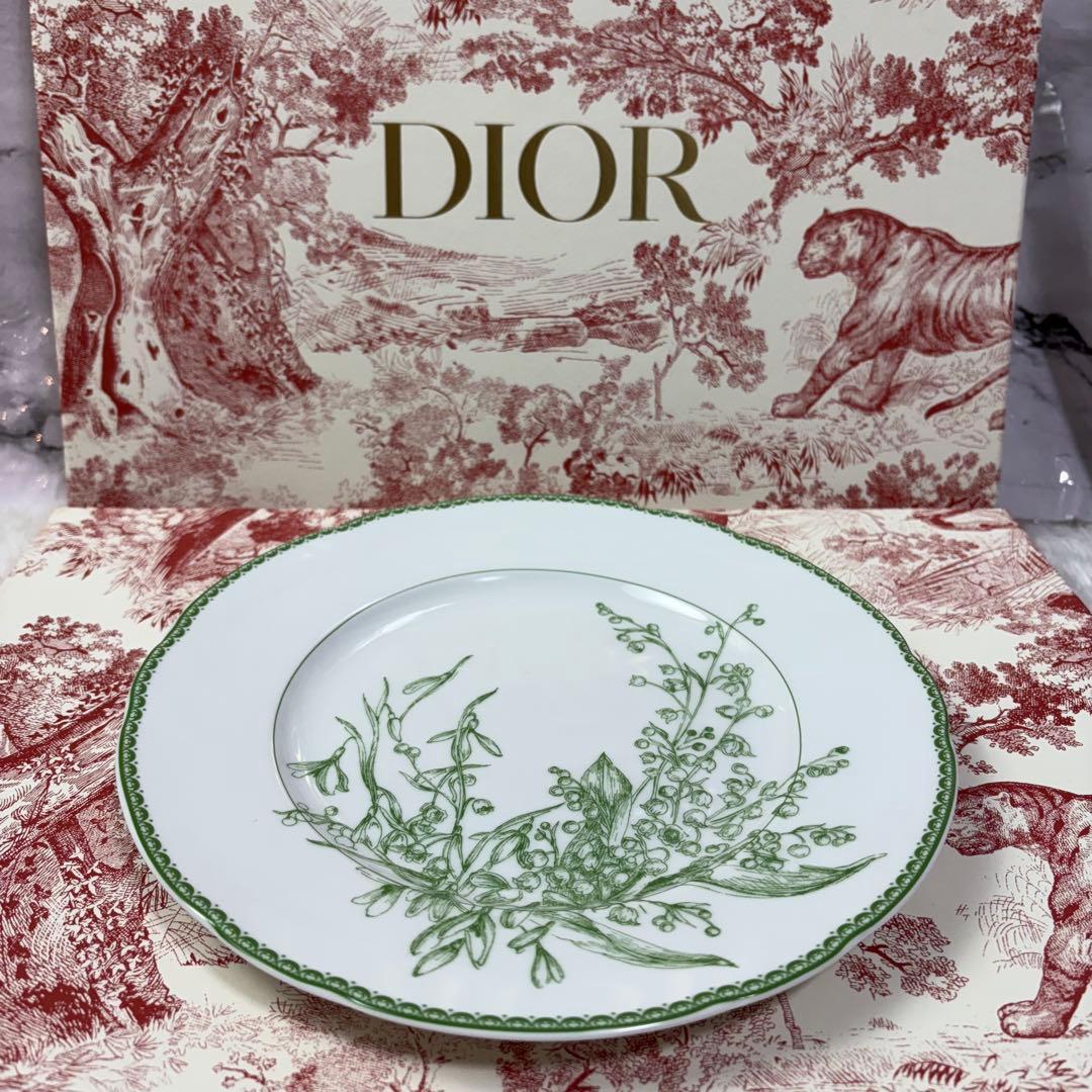 DIOR ディオール Lily of the Valley デザートプレート