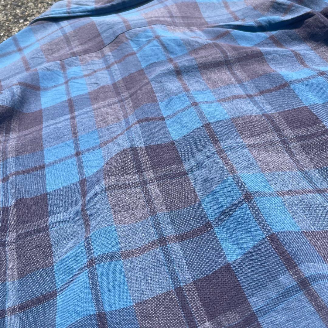 60’s Unknown Ombre Rayon Shirt 襤褸