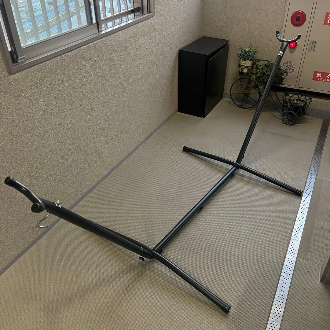 【美品】Vivere ビブレ自立式ハンモック ダブルサイズ　デザートムーン