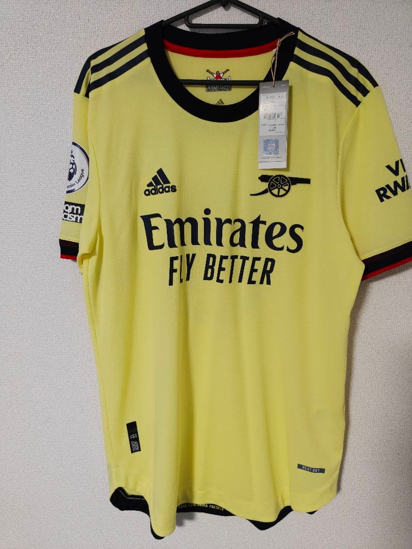 [正規品]ウーデゴール アーセナル2122アウェイオーセンティックユニフォーム