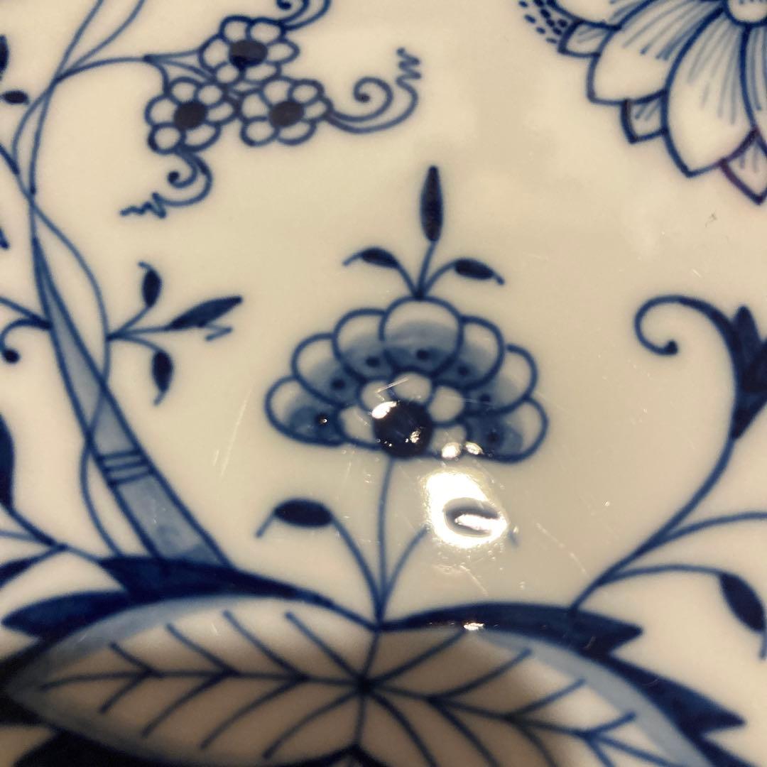 マイセン　ブルーオニオン　25センチ　MEISSEN ③