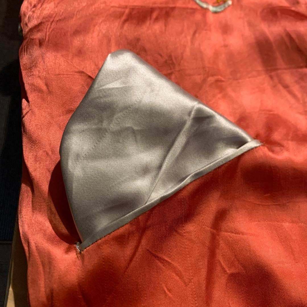 希少柄　50s スカジャン　スーベニアジャケット