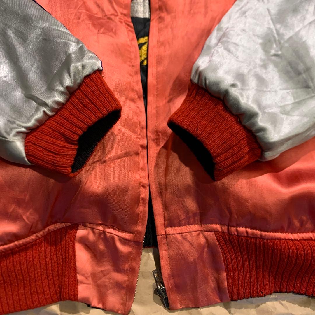 希少柄　50s スカジャン　スーベニアジャケット