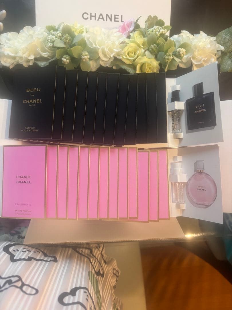 専用CHANEL BLEU & CHANCE サンプル16点セット