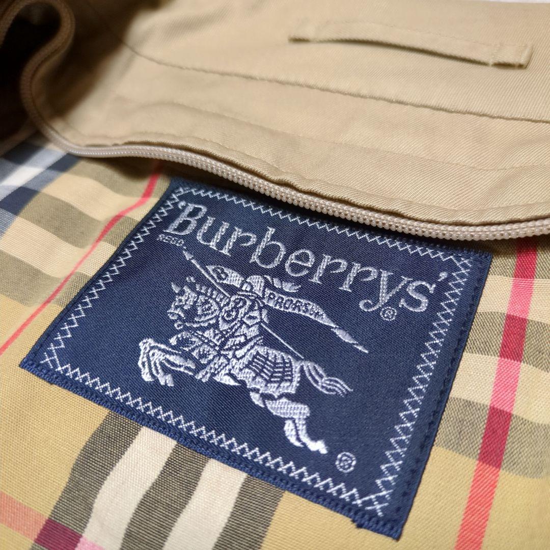 極美品！バーバリー　ライナー付きステンカラーコート　L　ノバチェック　ベージュ