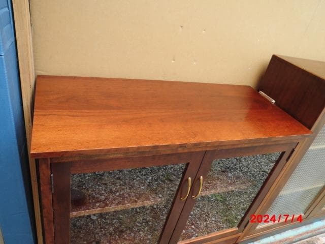 ◇◇ RETRO ビンテージ 硝子キャビネット B ◇◇