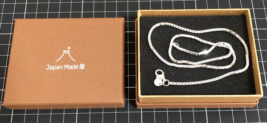 【美品】Japan Made屋　シルバー925 ネックレス　45cm