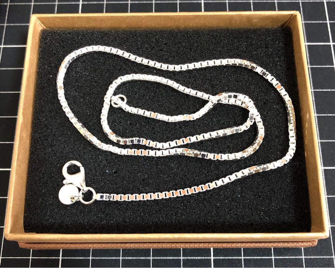 【美品】Japan Made屋　シルバー925 ネックレス　45cm