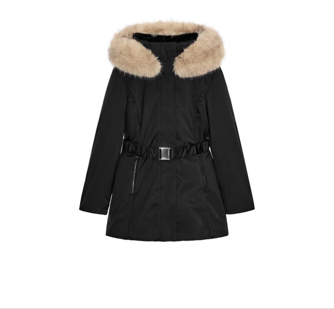 ZARA フェイクファー　ダウン明日20時まで価格