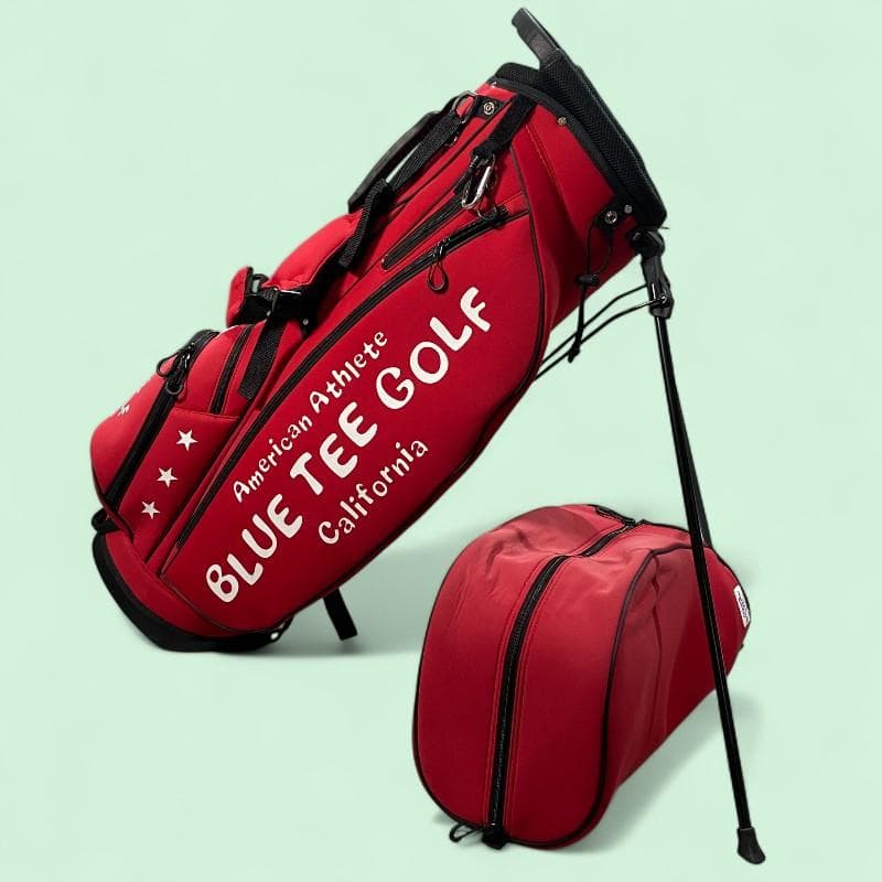 ブルーティー ゴルフ BLUE TEE GOLF キャディバッグ レッド ゴルフ