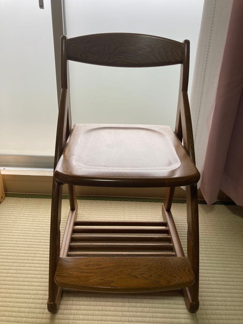 【練馬区　杉並区　引取り4000円引】浜本工芸　学習椅子　学習チェア　高さ調整可