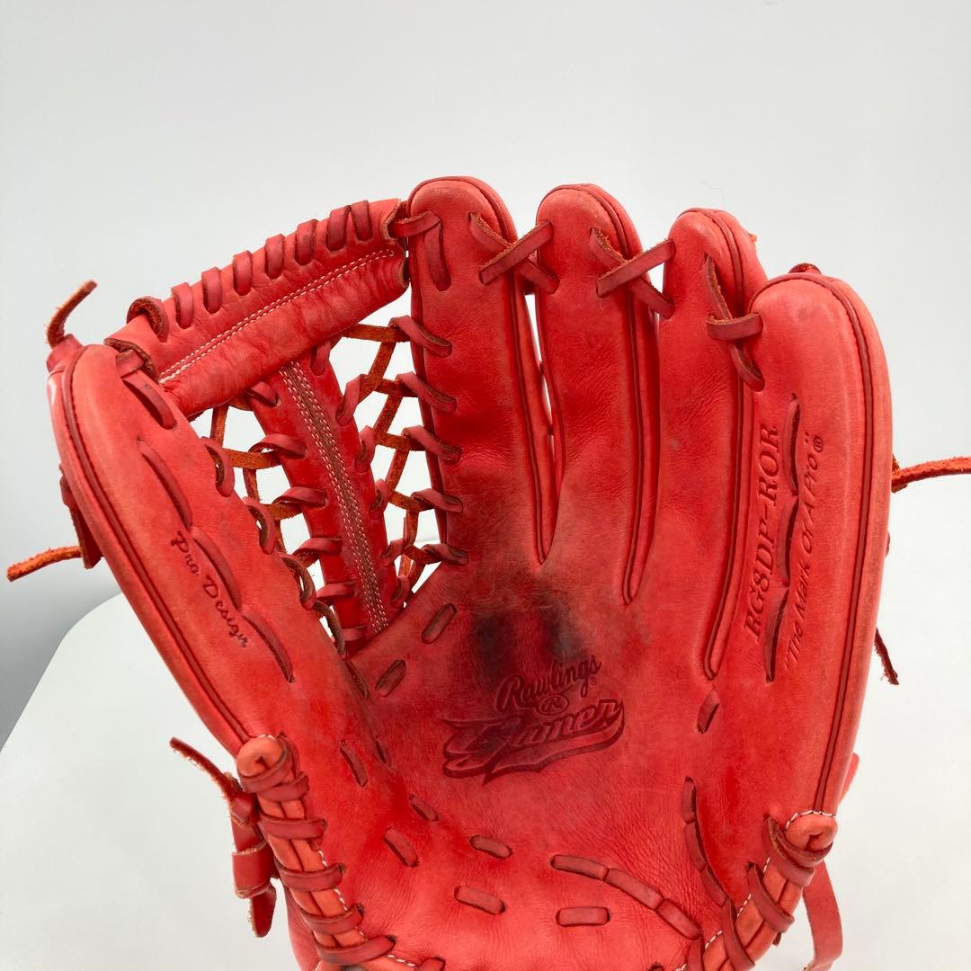 Rawlings ローリングス 軟式 野球用 オールラウンド グローブ 赤