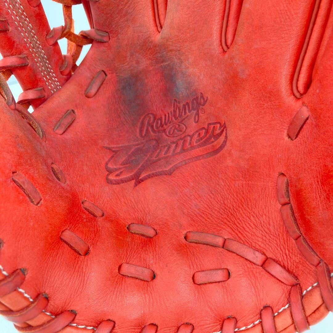 Rawlings ローリングス 軟式 野球用 オールラウンド グローブ 赤