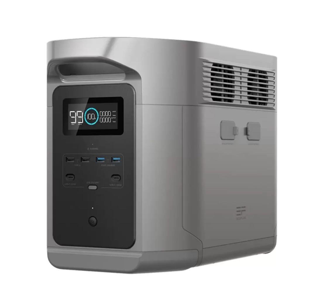 【新品・未開封】ECOFLOW DELTA 2 Max S ポータブル電源