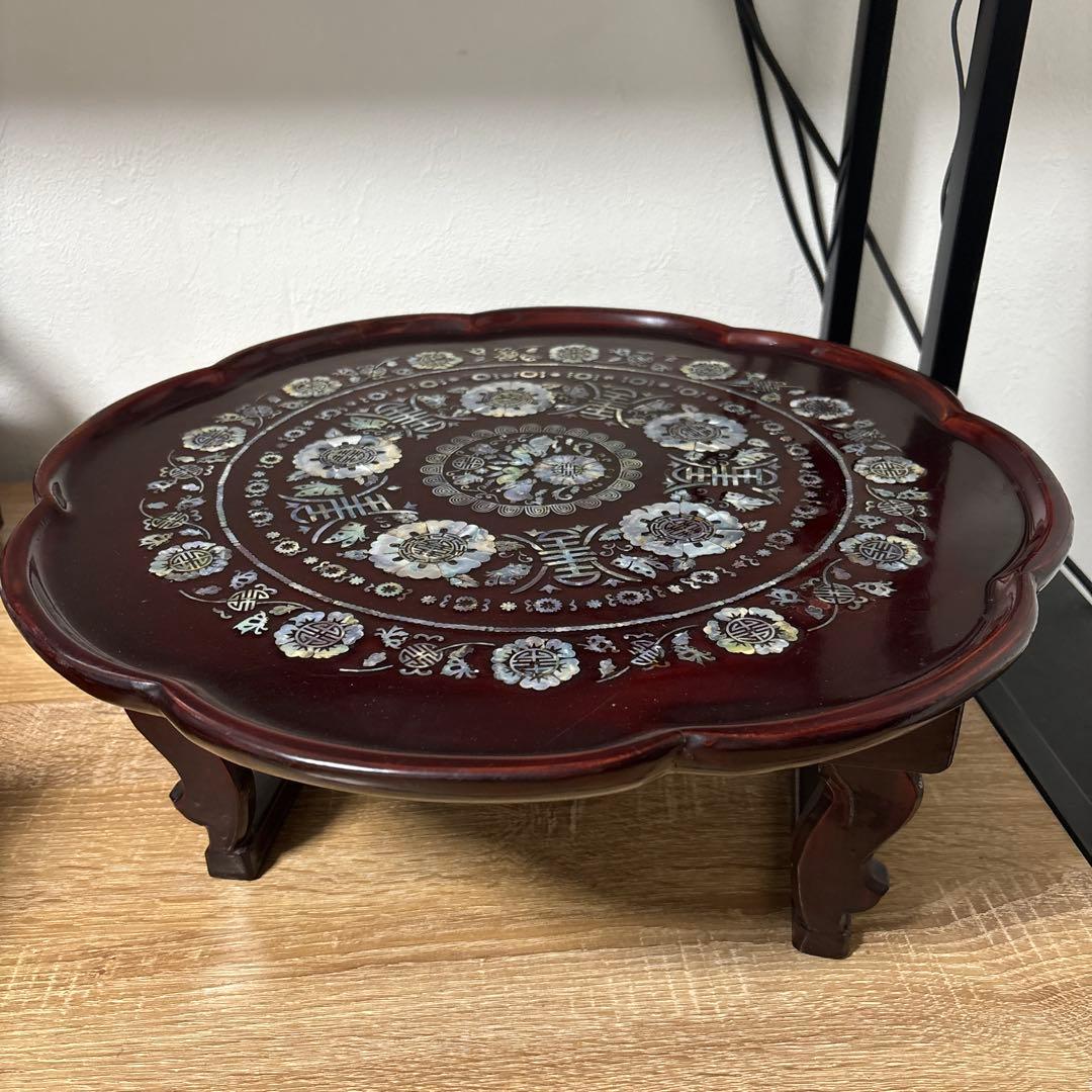 韓国伝統工芸 螺鈿細工　2点