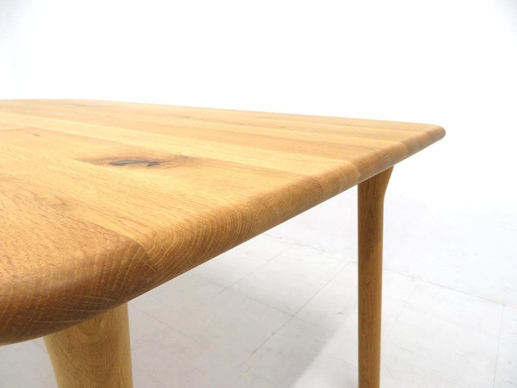 展示品　カンディハウス　オーク材　無垢材　ダイニングテーブル　ナラ材　北欧