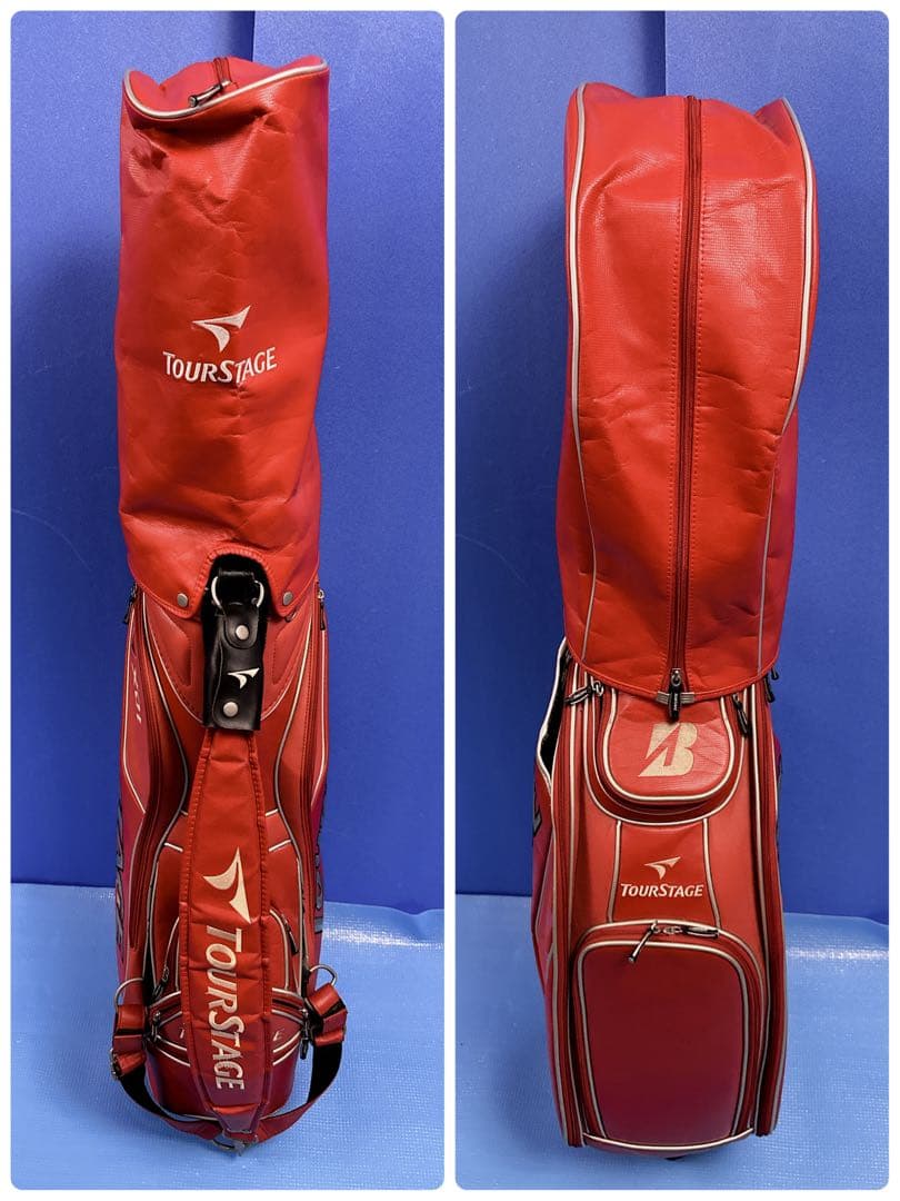 TOUR STAGE GOLFフルセットキャディーバッグ付き