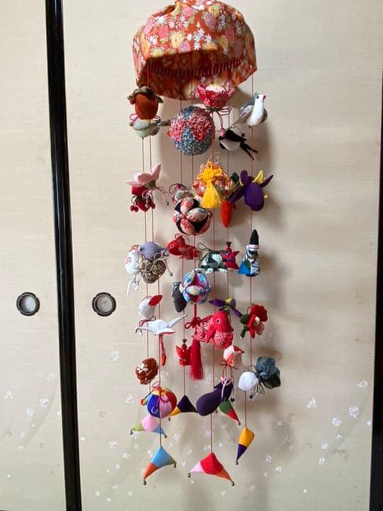 お雛様飾り　吊るし飾り　ハンドメイド