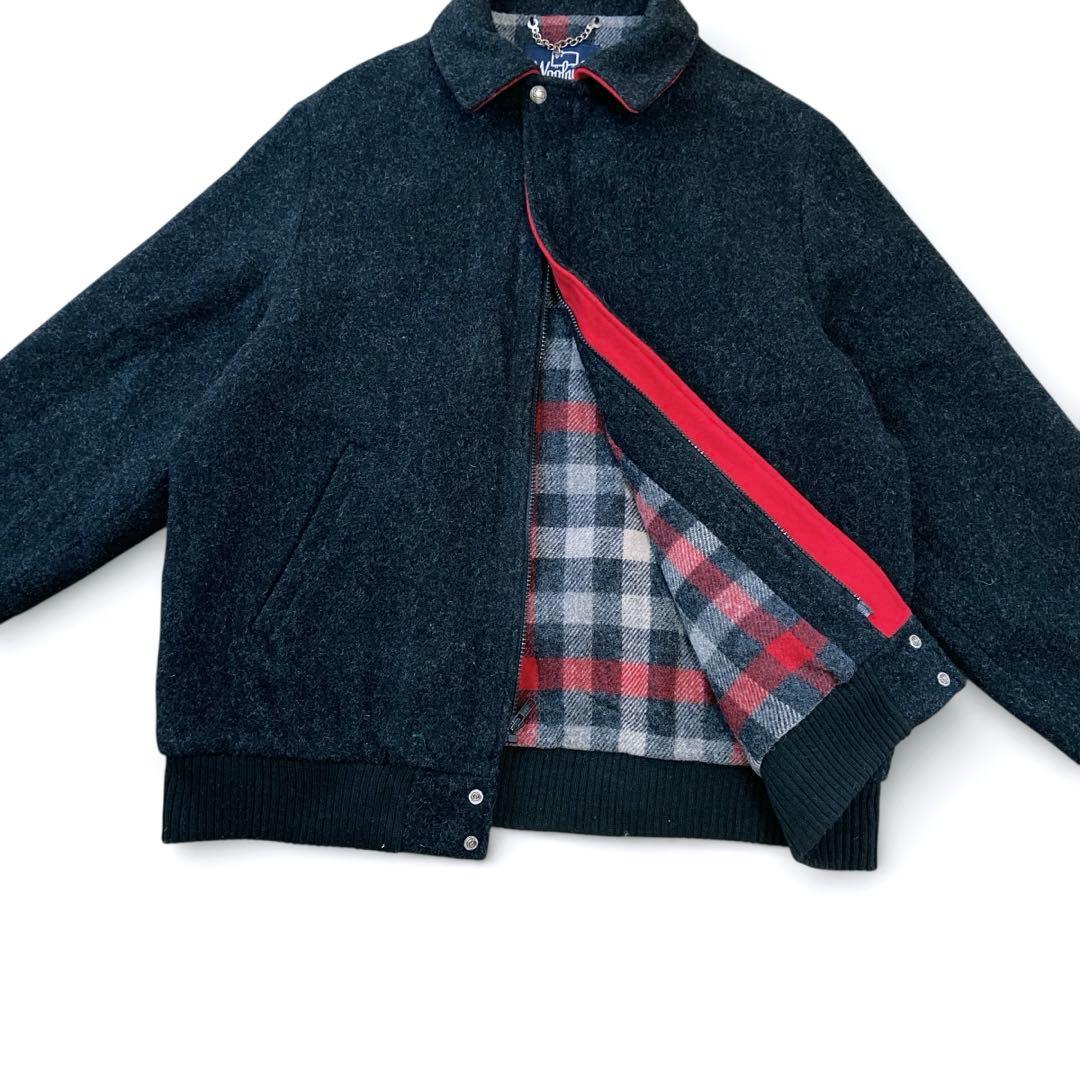 80s woolrich ウール ブルゾン ジャケット USA製