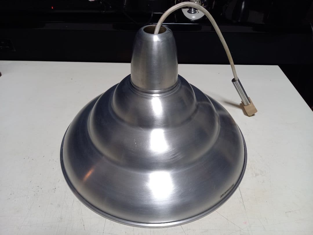 レア　アート　ワーク　スタジオ　スペースエイジ　アルミニウム　UFO型　ライト