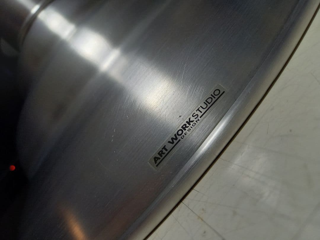 レア　アート　ワーク　スタジオ　スペースエイジ　アルミニウム　UFO型　ライト