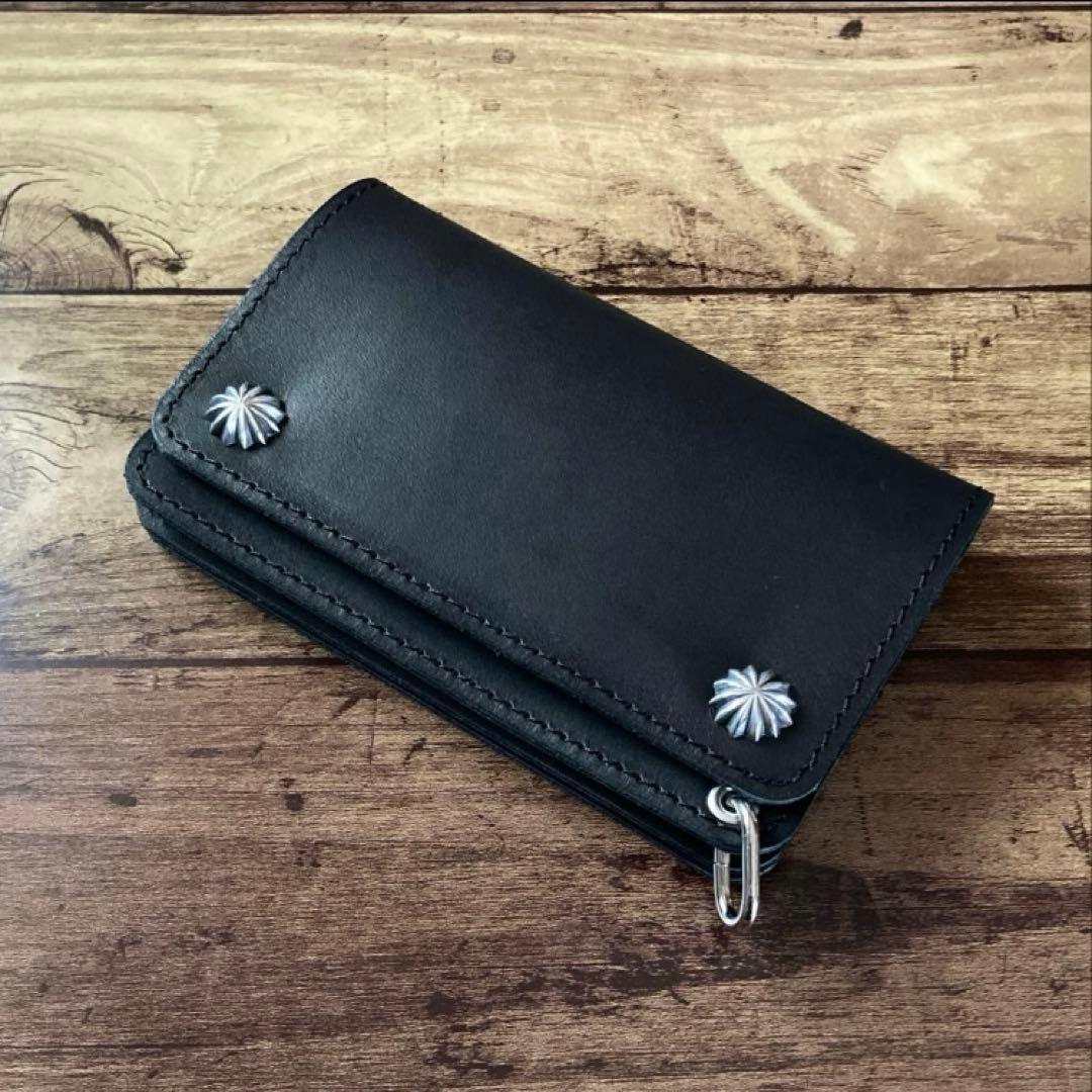 【お札を折らずに収納】トラッカーウォレット150（ミドル）3層【受注生産】