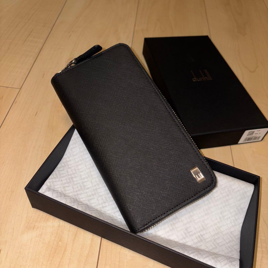 ダンヒル dunhill 財布 長財布 23F2P15PS001R ブラック