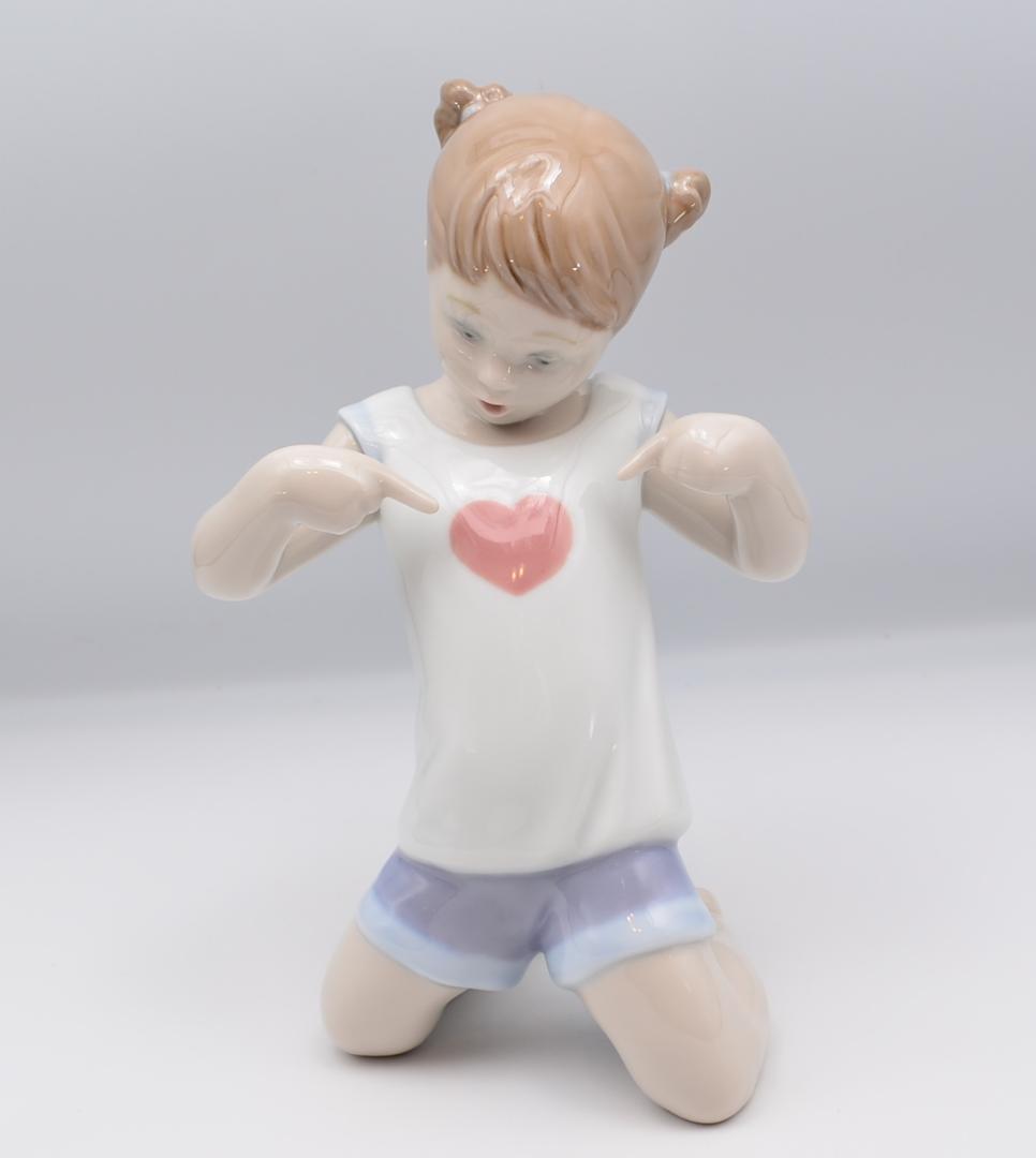 私のハートを聞いて　＃9212　★リヤドロ　スペイン　光沢仕上げ　箱付き　絶版