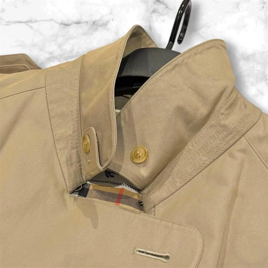 極美品‼️バーバリー トレンチコート ベルト付き コットン100％ XL 高品質