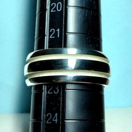 ティファニーグルーブドリング 22.5号　新品仕上げ　無傷未使用に近い