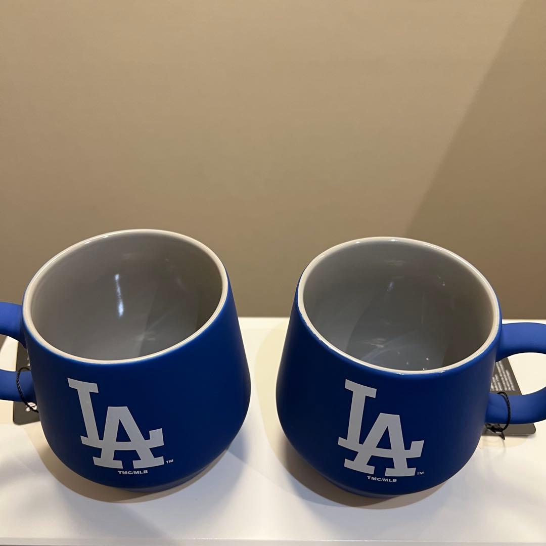 MLB公式 ロサンゼルスドジャース　マグカップ　2個セット