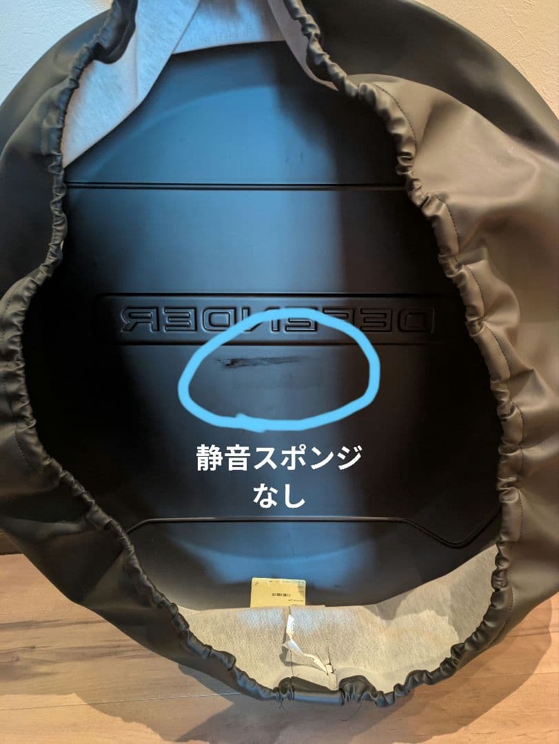 【純正品】 ディフェンダー スペアタイヤカバー