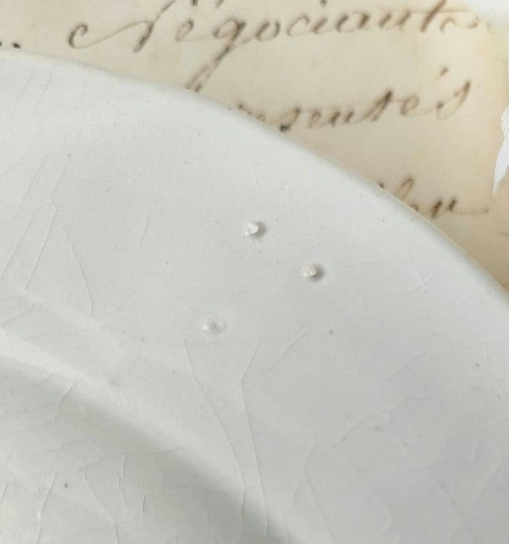 美品　19世紀　Bordeaux レリーフ　平皿　フランスアンティーク