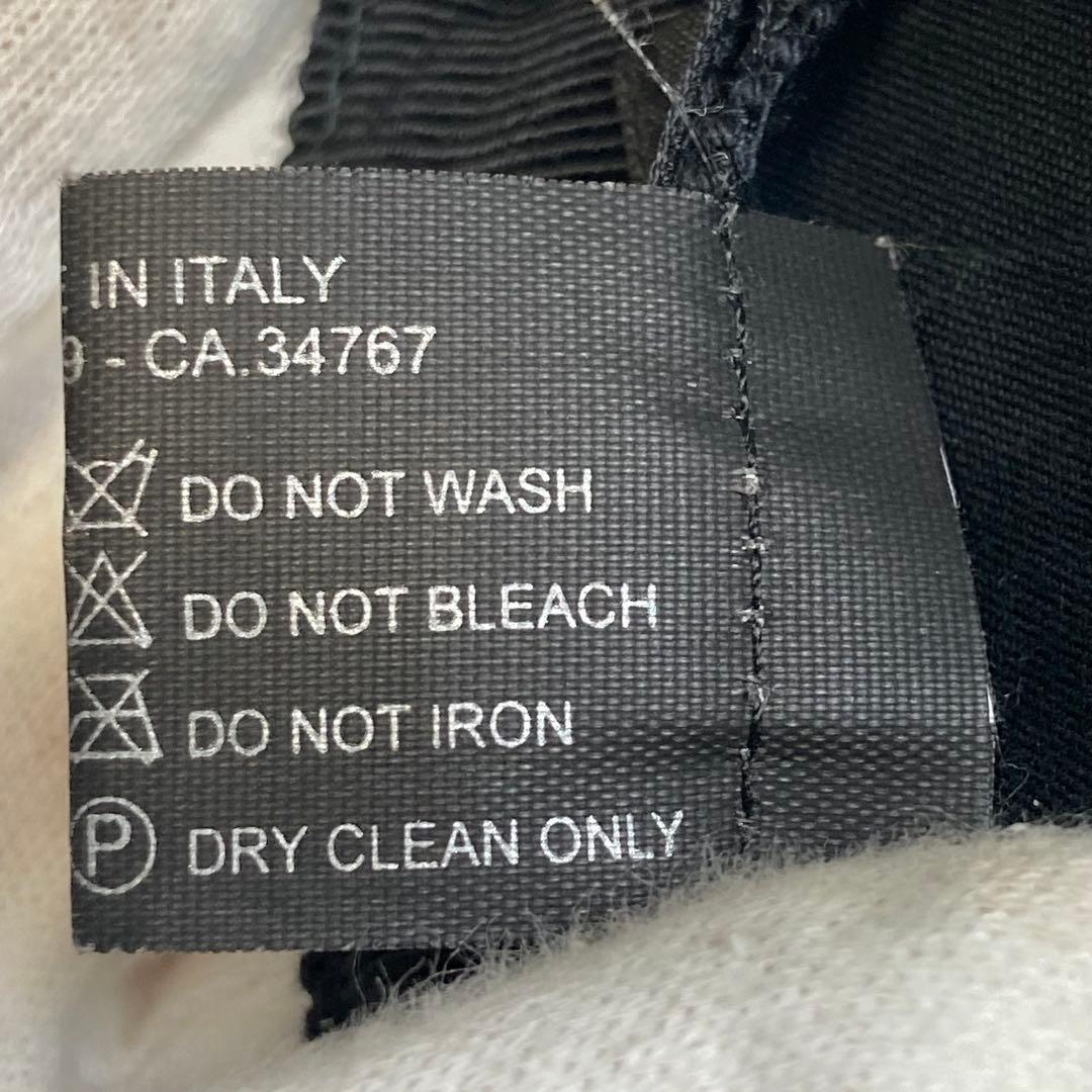 PRADAプラダ　ベースボールキャップ　ブラック　Re-Nylon 三角ロゴ　L