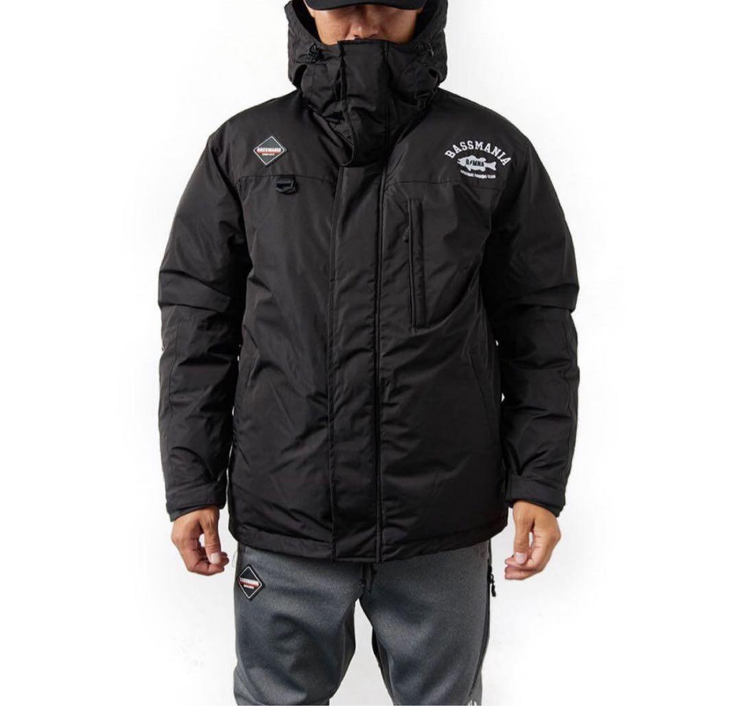 バスマニア　アーチロゴマウンテングースダウンジャケット ブラック Mサイズ