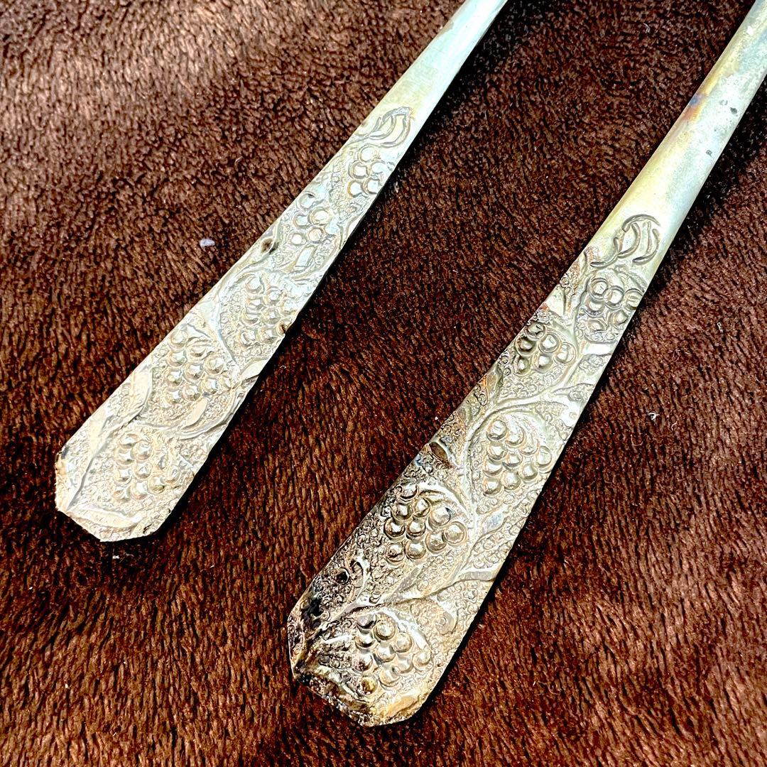 カトラリーセット アンティーク German silver 40点以上